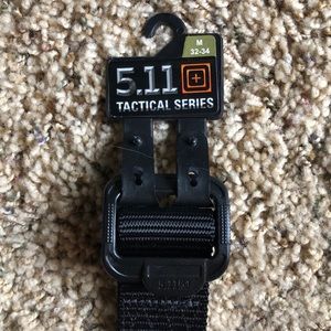 Men's 5.11 Tactical 1.5" Trainer Belt - Medium - 32-34 - Black